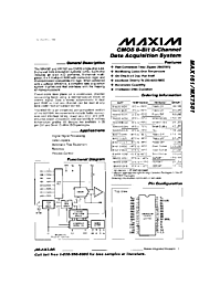 DataSheet MX7581 pdf